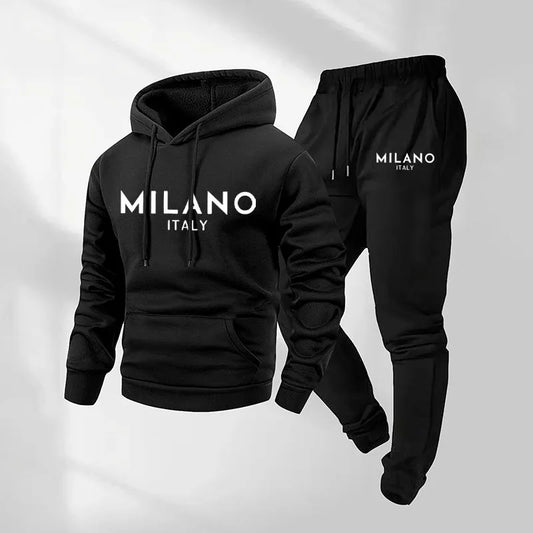 Milano Essential Tracksuit Set – Hoodie & Joggers