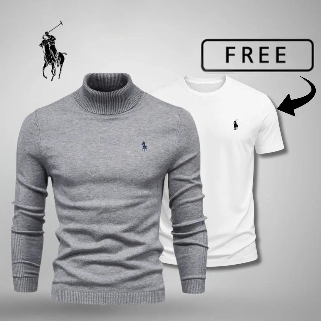 Roll Neck Jumper™ + Free T-Shirt Today 🎁