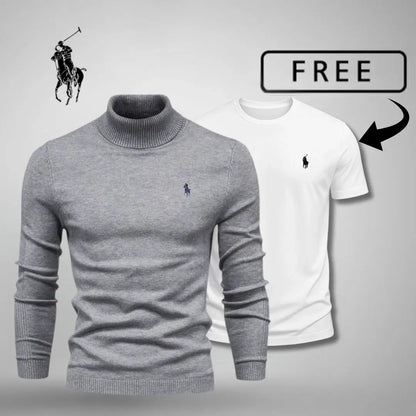 Roll Neck Jumper™ + Free T-Shirt Today 🎁