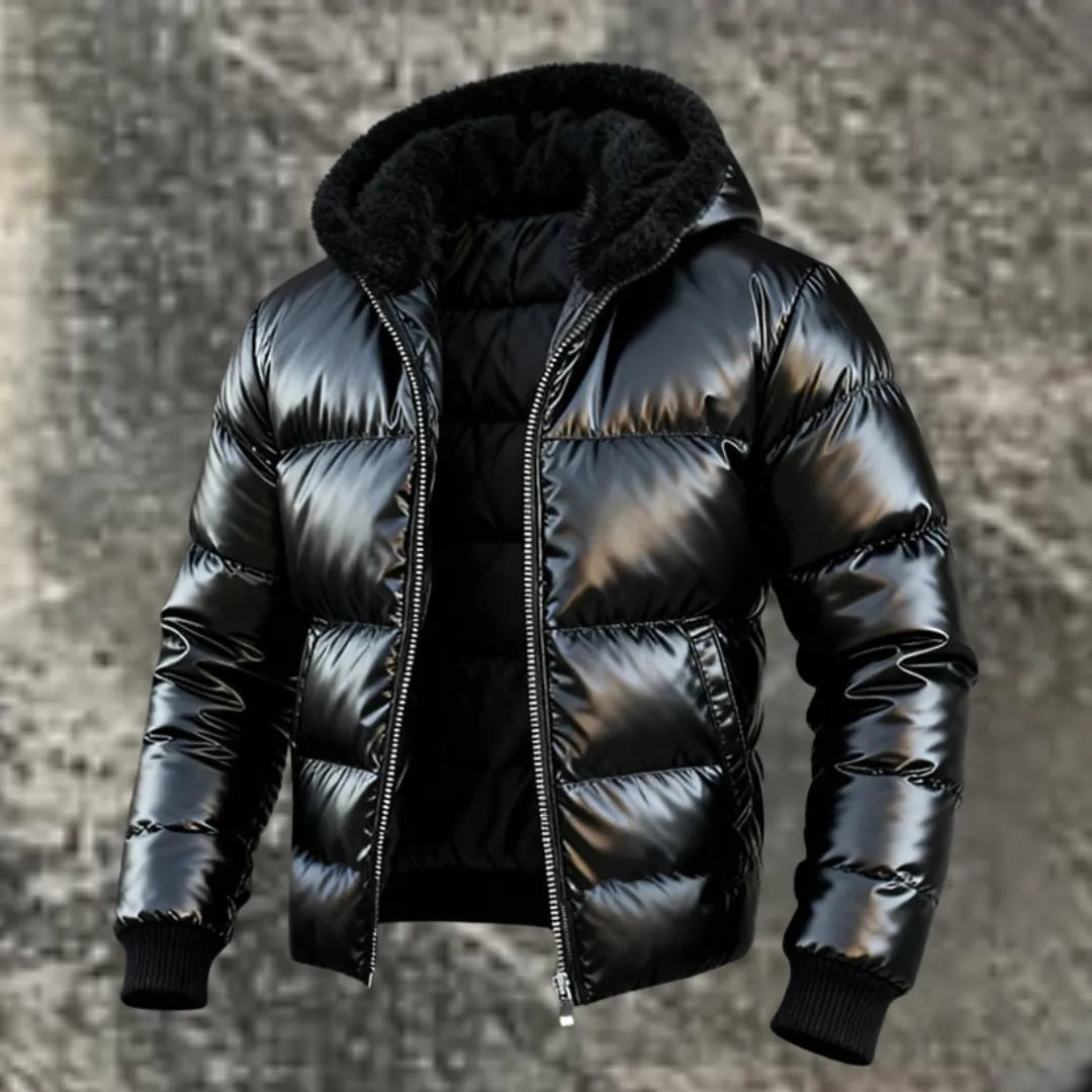 Men’s Insulated Hooded Winter Jacket